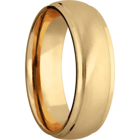 14K Yellow Gold with Anglesatin , Polish Finish