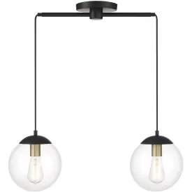 2-Light Linear Chandelier