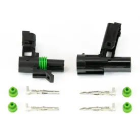 2-Pin Weatherpack Connector Set (Male & Female) 151007