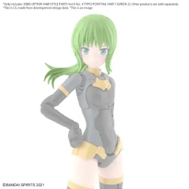 30 Minutes Sisters - Option Hairstyle Parts Vol. 9: Ponytail Hair 7 (Green 2)