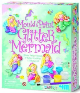 4M - Mould & Paint Glitter Mermaid