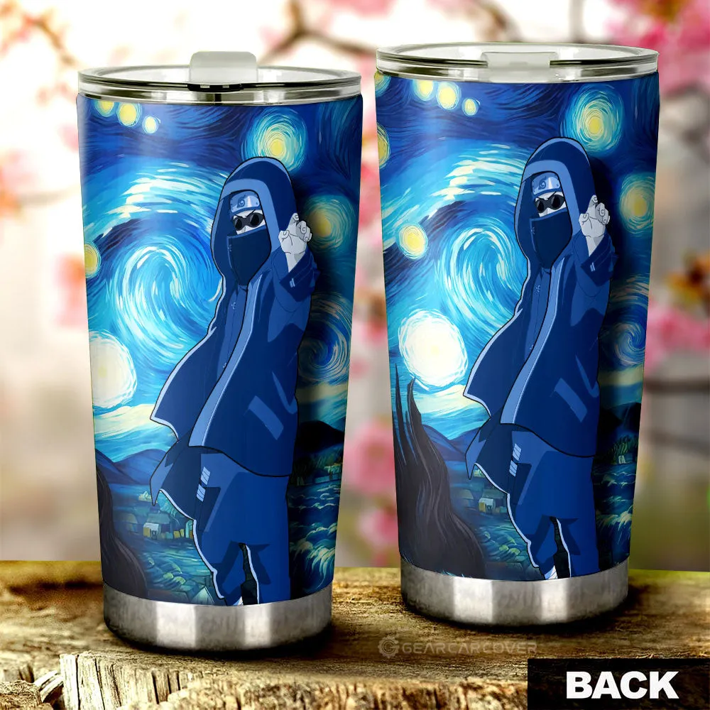 Aburame Shino Tumbler Cup Custom Starry Night Styles