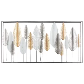 Atmosphera Aram Metal Wall Decoration Silver