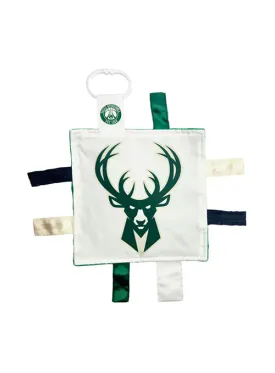 Baby Jack & Company Milwaukee Bucks Icon Logo Crinkle Sensory Learning Toy