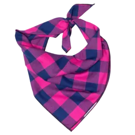 Bandana | Buffalo Check Pink & Navy