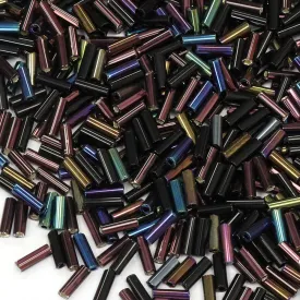 Dark Bugle Bead Mix 6.6mm  - Pack of 50g