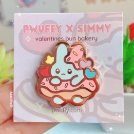 Donut Bunny Bakery Enamel Pin