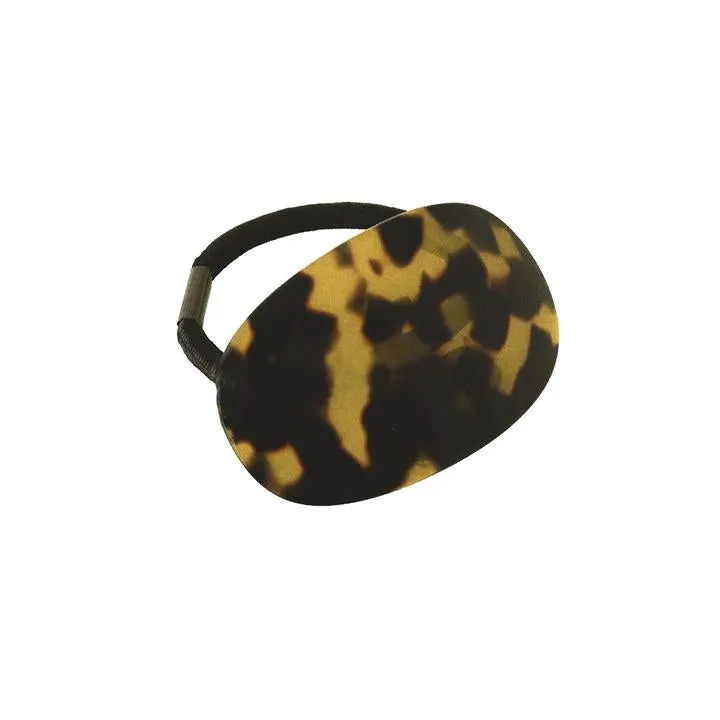 Paris Mode - Ponytail Elastic - Dark Tortoise Shell