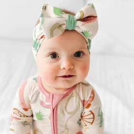 Pink Ready to Rodeo Luxe Bow Headband