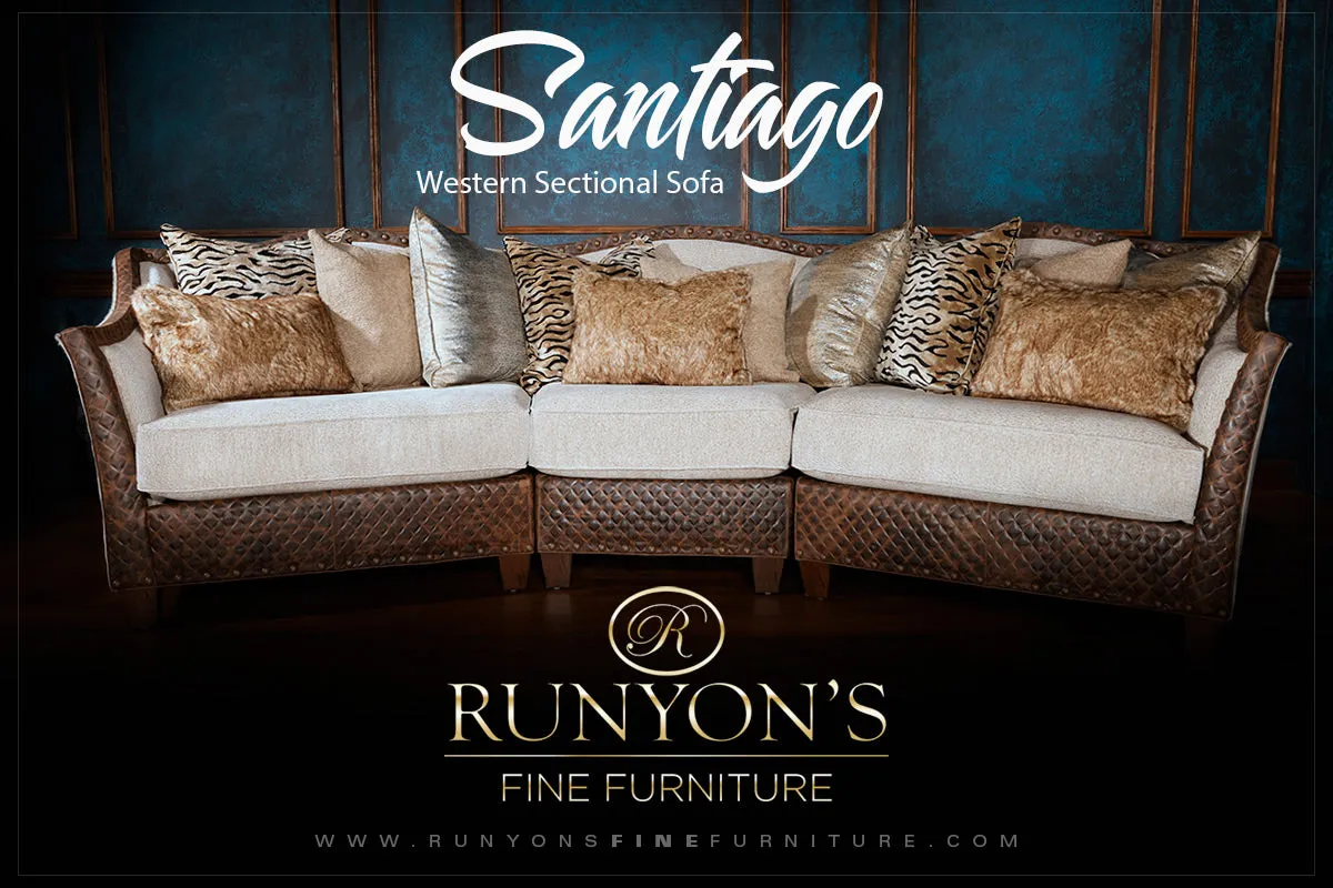 Western-Style Santiago Sectional Sofa